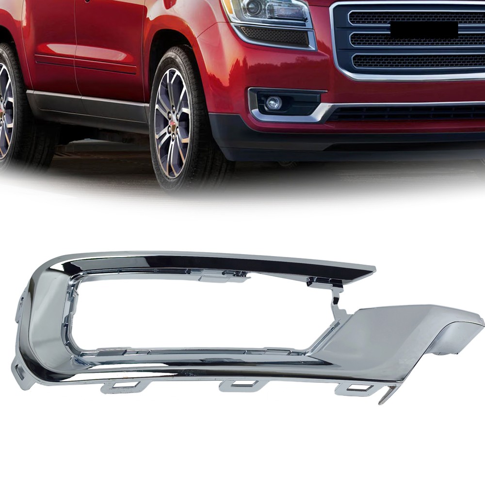 Right Passenger Side Fog Light Bezel for GMC Acadia 2013-2016 Limited 2017