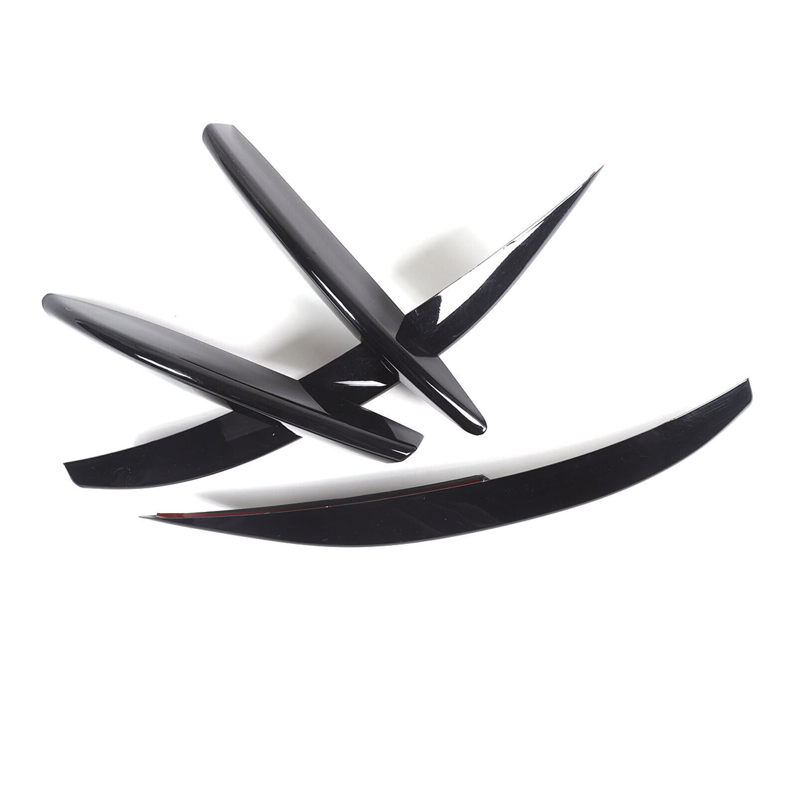 Glossy Black Front Fog Light Trim For Mercedes Benz E Class W214 2024