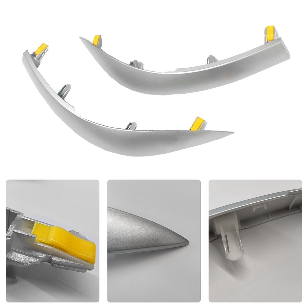 For 2009-2013 Toyota Corolla/Altis Upper Side Strip Central Dashboard Trim L+R