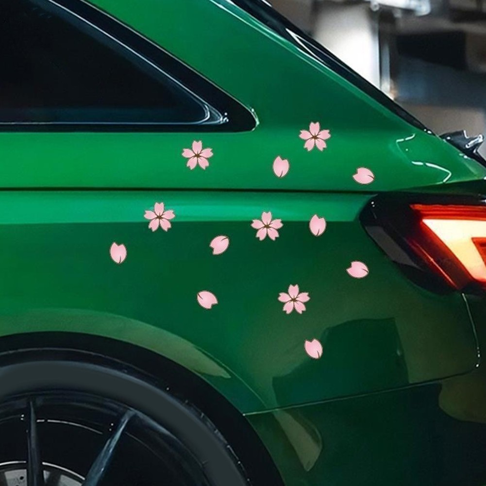 Decorative Car Stickers Flowers PVC Tube Stickers for Motorcycle Helmet