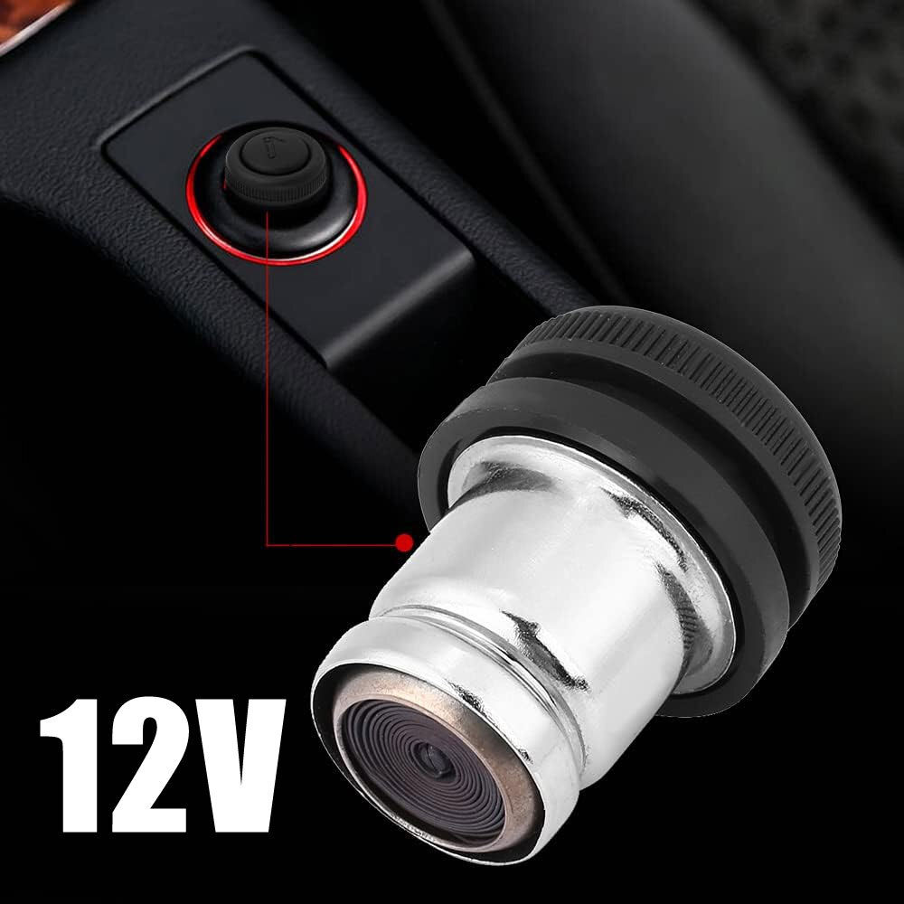 Car Socket Cigarette Lighter Plug Replacement For 12V Diameter 21mm Accessories