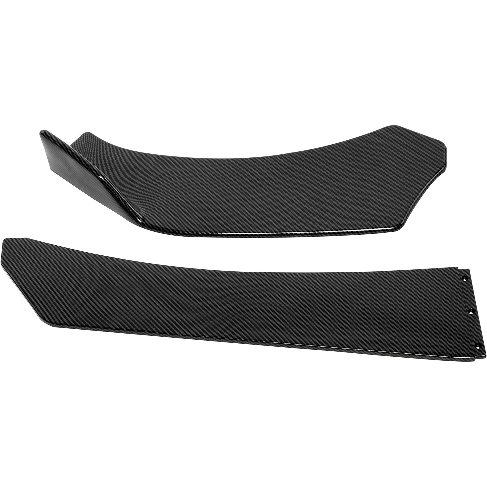 For Nissan Sentra Altima Carbon Fiber Front &Rear Bumper Lip Splitter Side Skirt