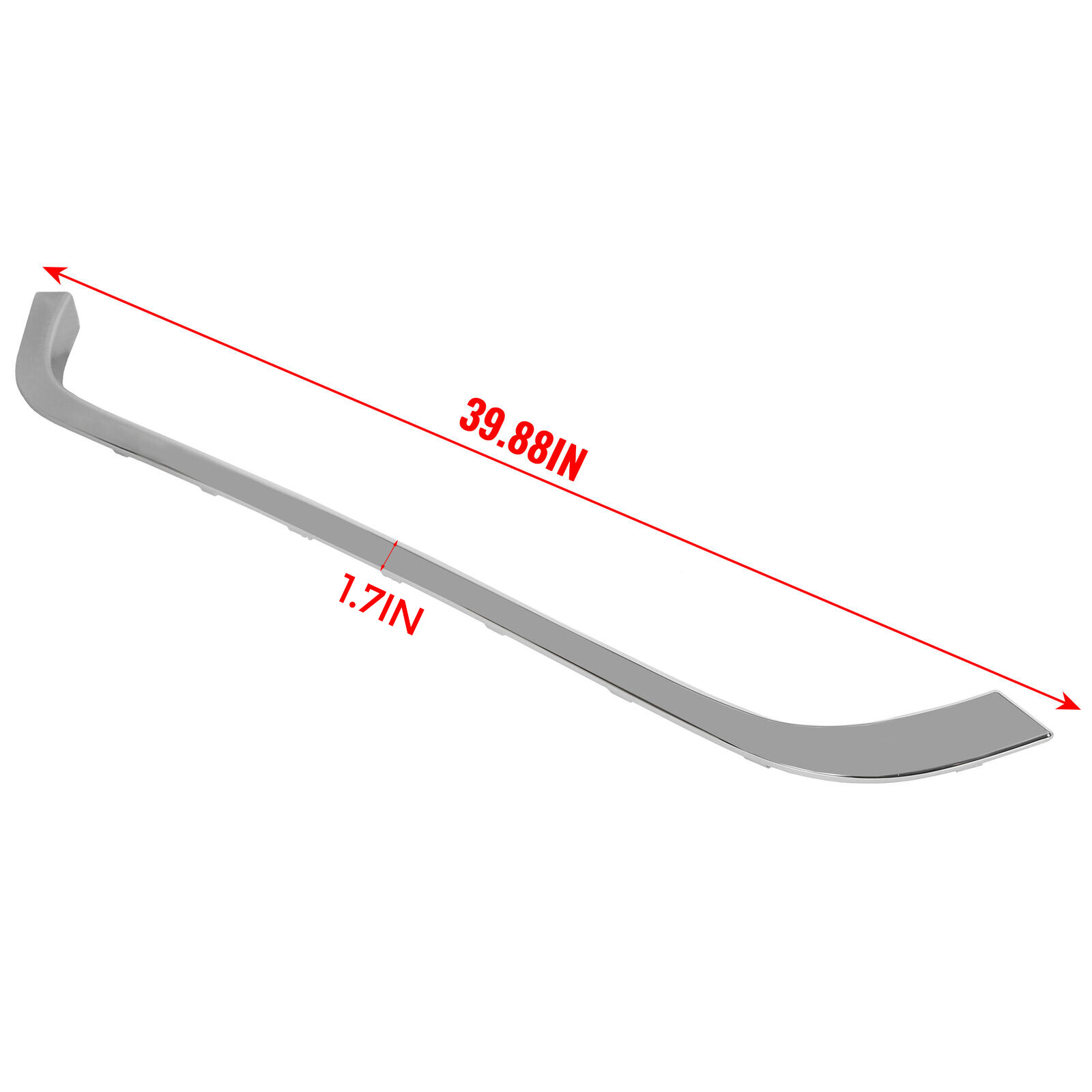 For Mini Cooper R55 R56 R58 R59 2009-2015 Front Hood Moulding Trim Chrome