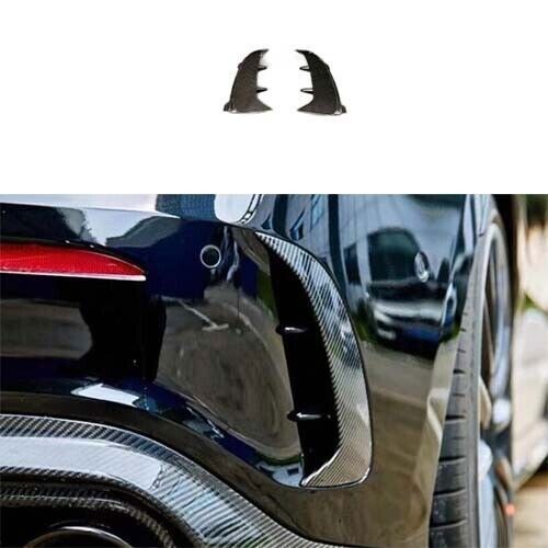 Spoiler Splitter 2019-22 Dry Carbon Fiber Rear Bumper Lip Chin For Benz A-Class