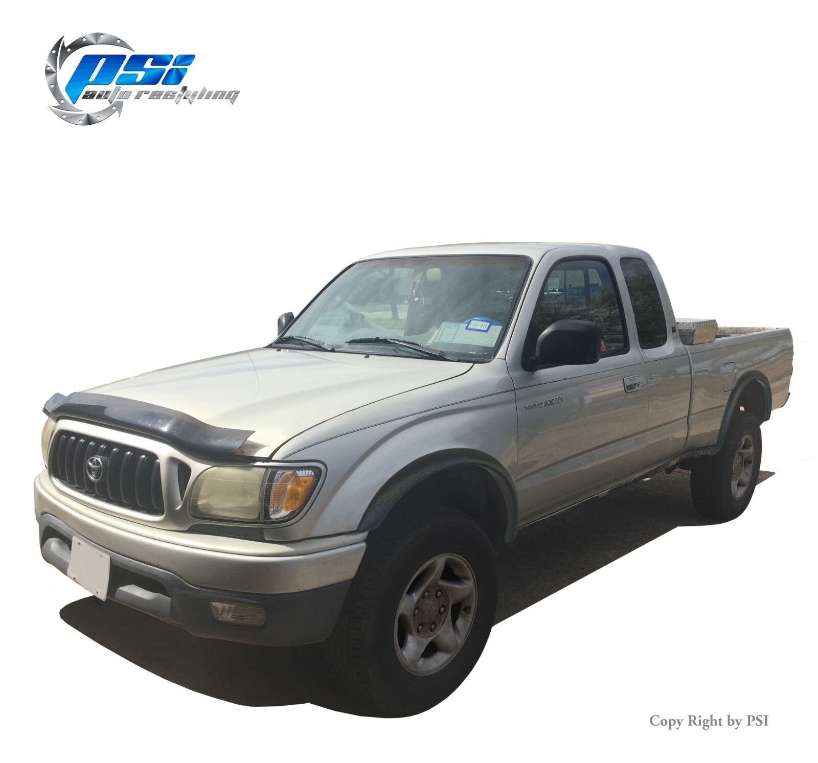 OE Style Fender Flares Fits Toyota Tacoma 95-04 Sand Blast Textured Full Set