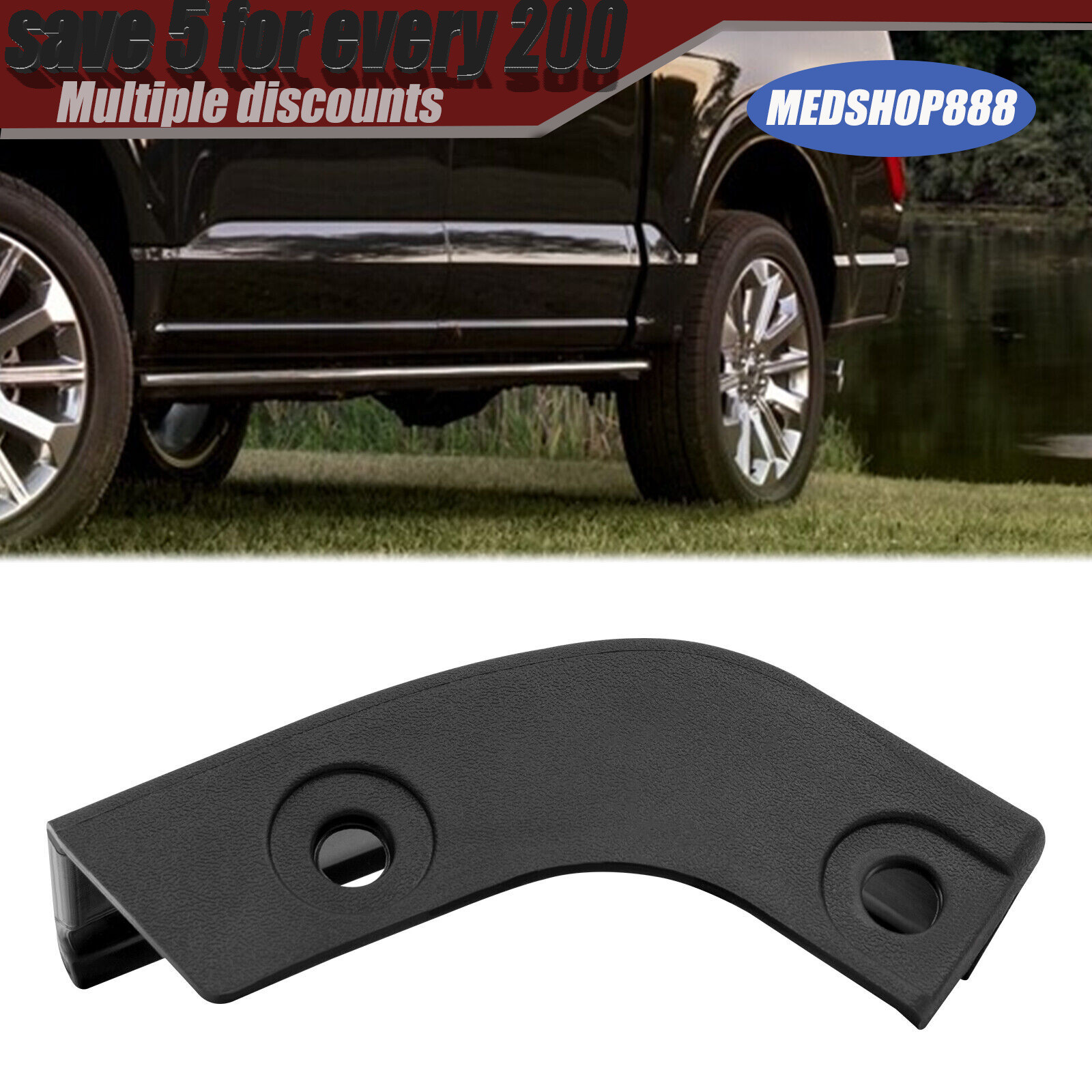 2021-2023 for Ford F-150 Driver Side Lower Body Trim Molding ML3Z-99292A22-CA LH