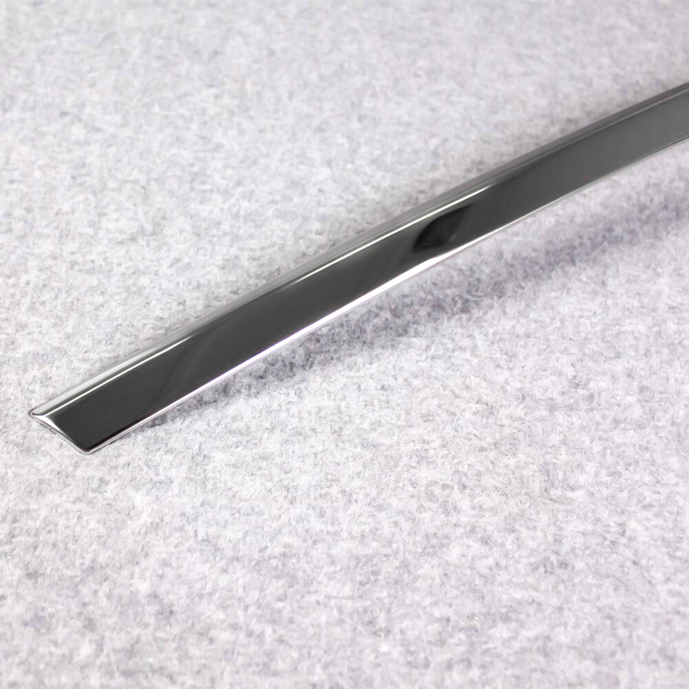 Stainless Rear Trunk Lid Moulding Cover Trim Guard for Tesla Model 3 2017-2023