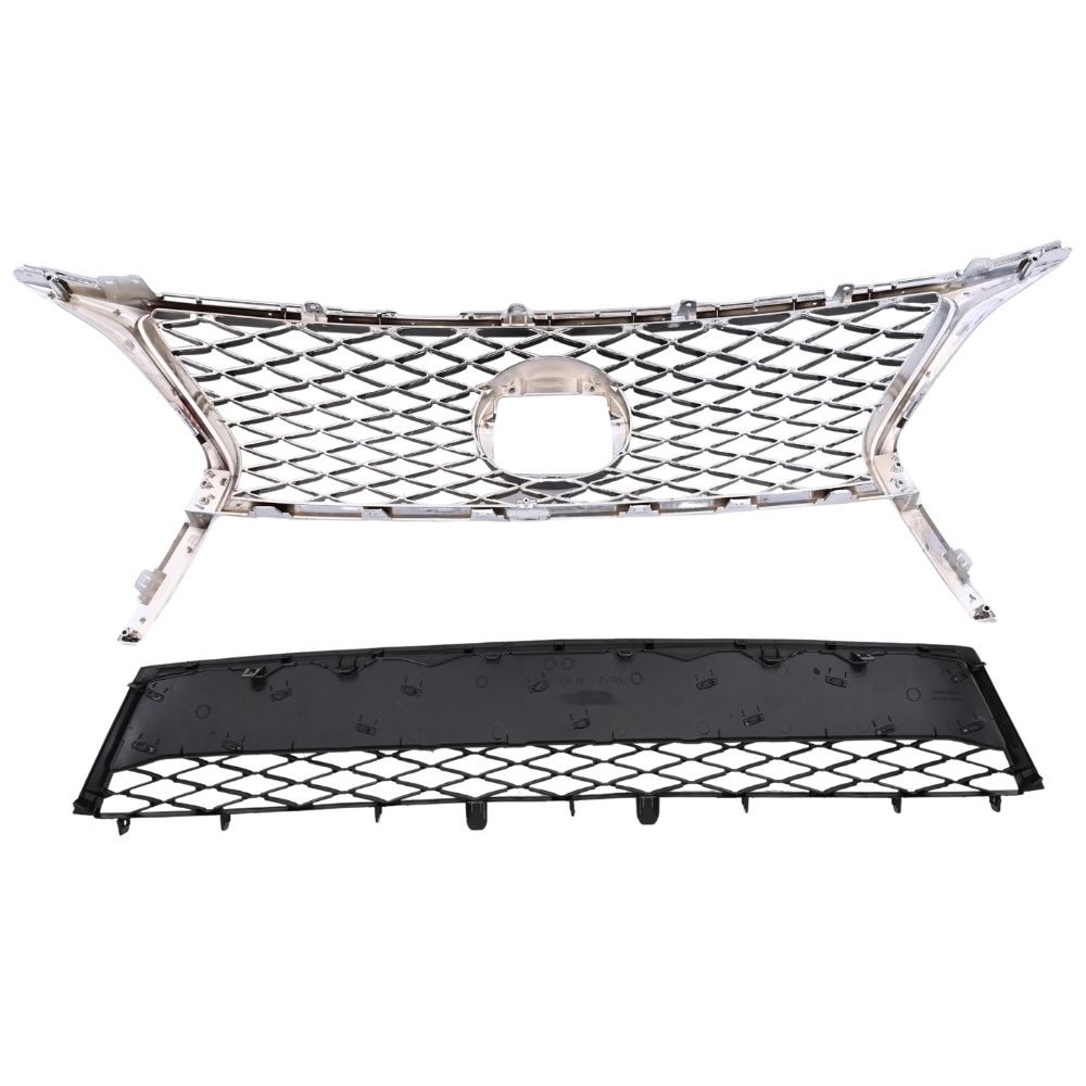 For Lexus RX350 F-Sport 2013-2015 Front Upper+Lower Grille 531010E150 531120E110