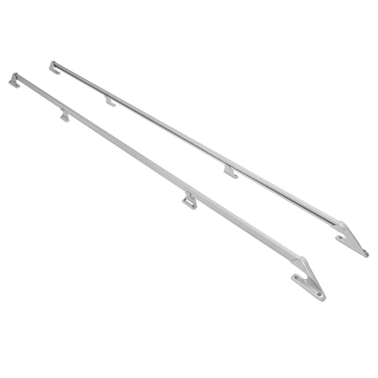 Truck Bed Rails For 1967-1991 Chevy GMC Heavy Duty Long Bed Trucks Chrome
