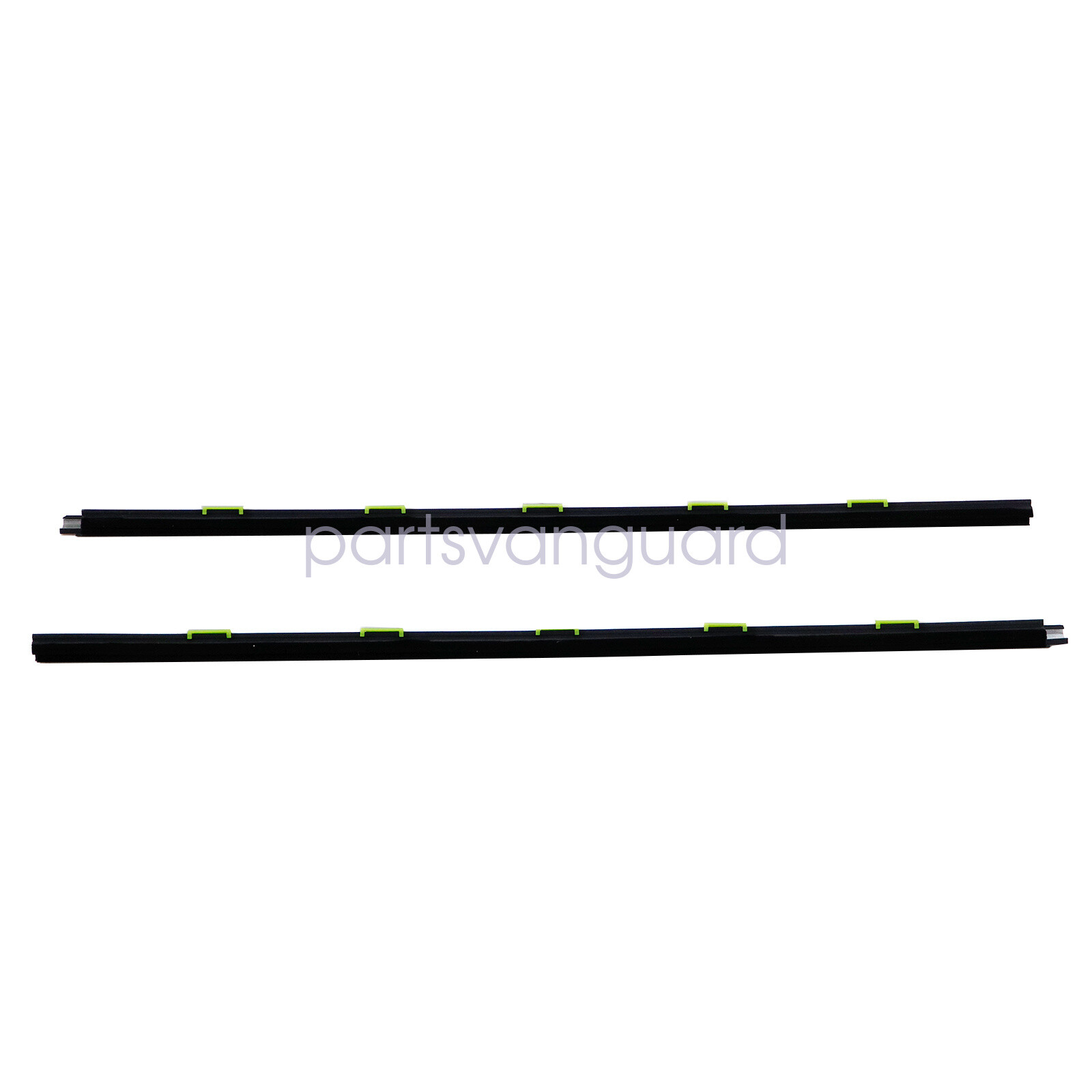 2Pcs Door Window Weather Molding Left+ Right Fits 1996-2000 Honda Civic 1.6L