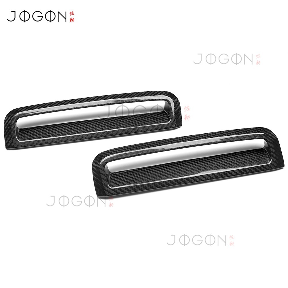 For BMW G26 i4 M440i Gran Coupe Carbon Front Fog Light Grille Side Vent Cover