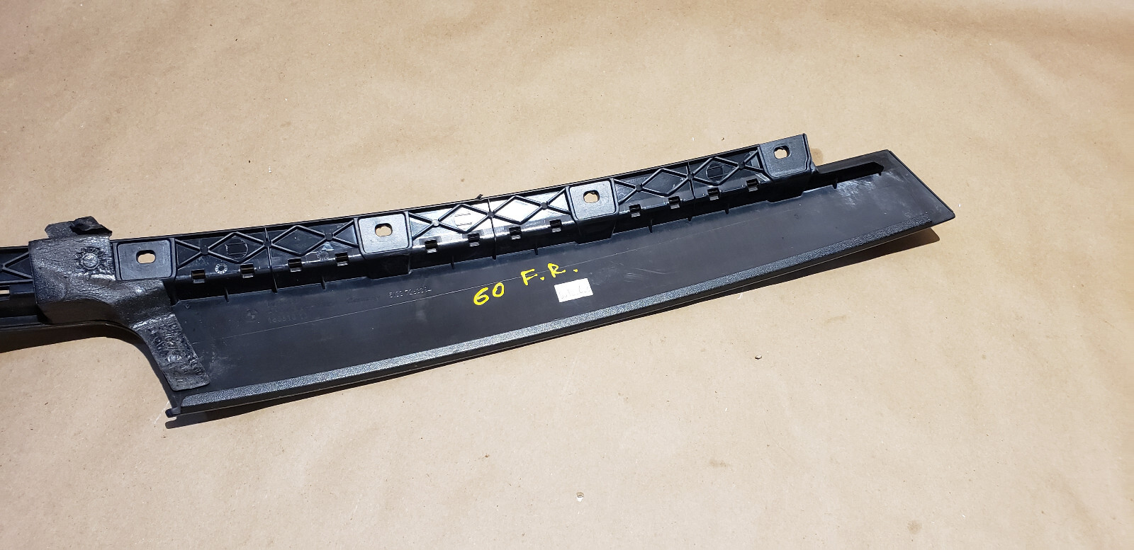 12-15 2012 BMW 328i F30 FRONT RIGHT PASS SIDE DOOR B PILLAR MOLDING TRIM OEM