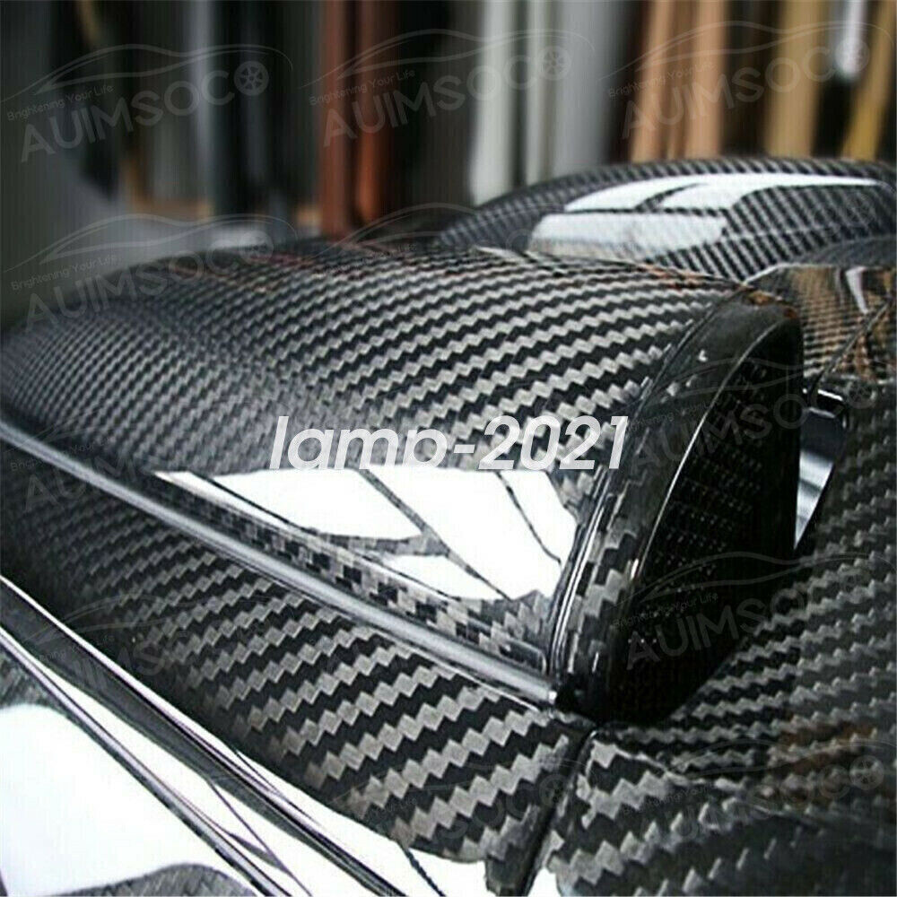 7D Carbon Fiber Vinyl Wrap Stickers Outdoor Rated for Automotive Use Accessories