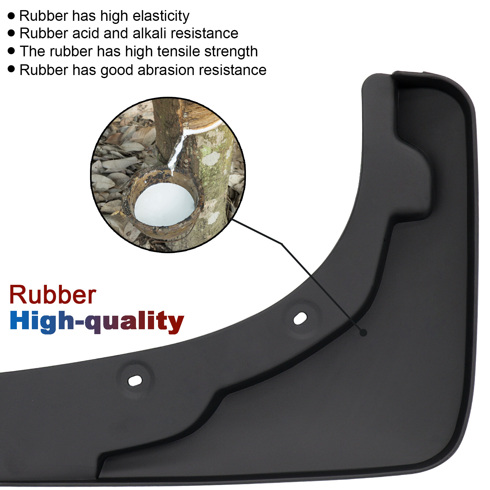 Mud Flaps Set For 2001~2005 Toyota RAV4 Splash Guards Mud Flap Mudguards Fender