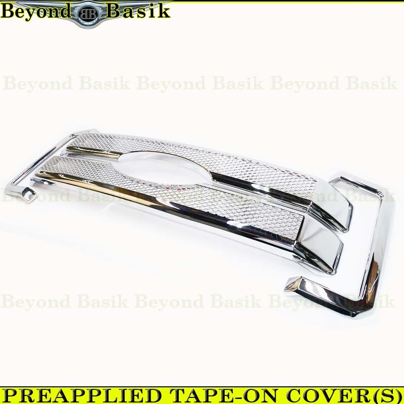 2011 12 13 14 15 2016 FORD F250-F550 PLATINUM Style Chrome Grille COVER Overlay