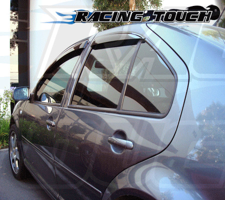 JDM Visors 2.0 mm 4pc Out Channel Rain Guard Chevrolet Cavalier 4 Door 1995-2005