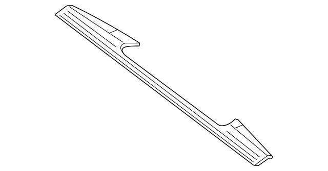 Genuine Nissan Scuff Plate 84990-1PA0A