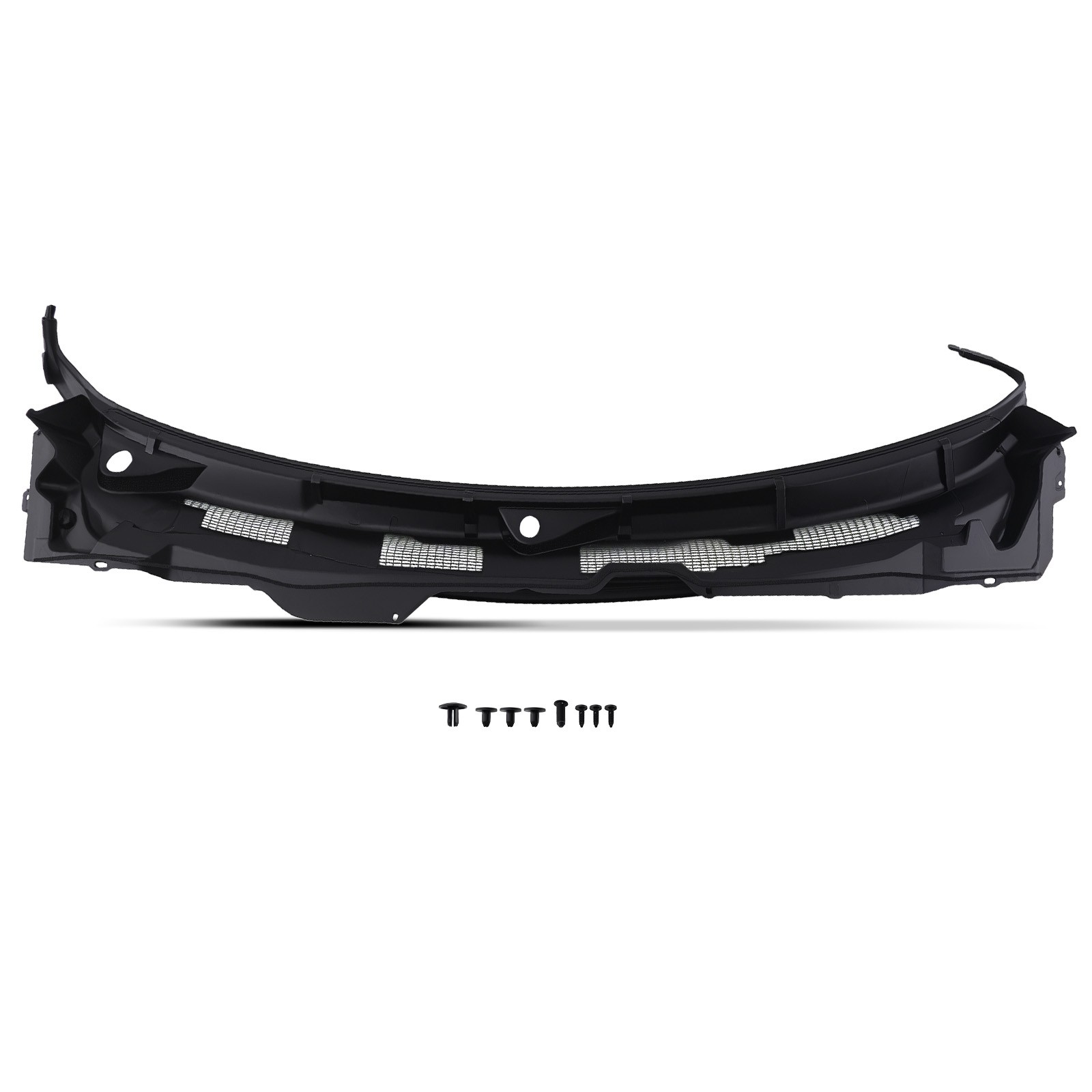 Front Wiper Cowl for RAM 1500 2500 3500 2011-2024 55112305AC Black PP Plastic