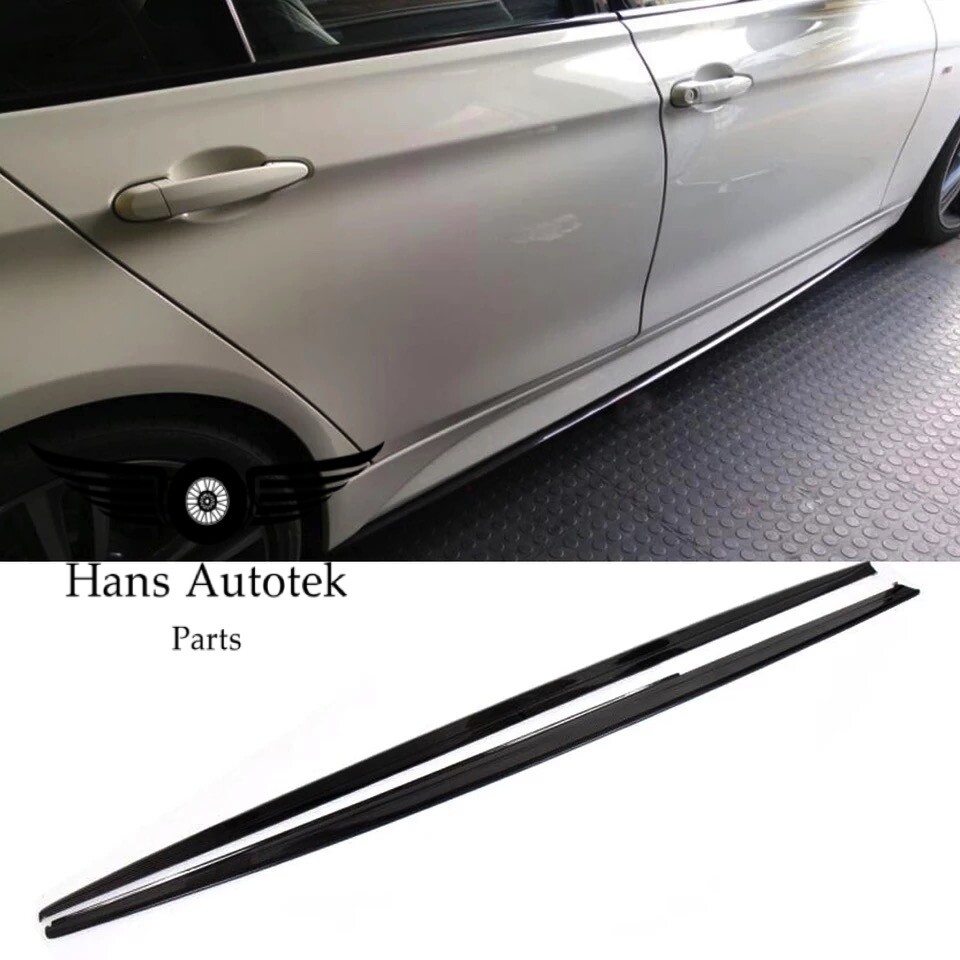 M Performance Style Carbon Fiber Side Skirts Extension FOR BMW 3 Series F30 F31