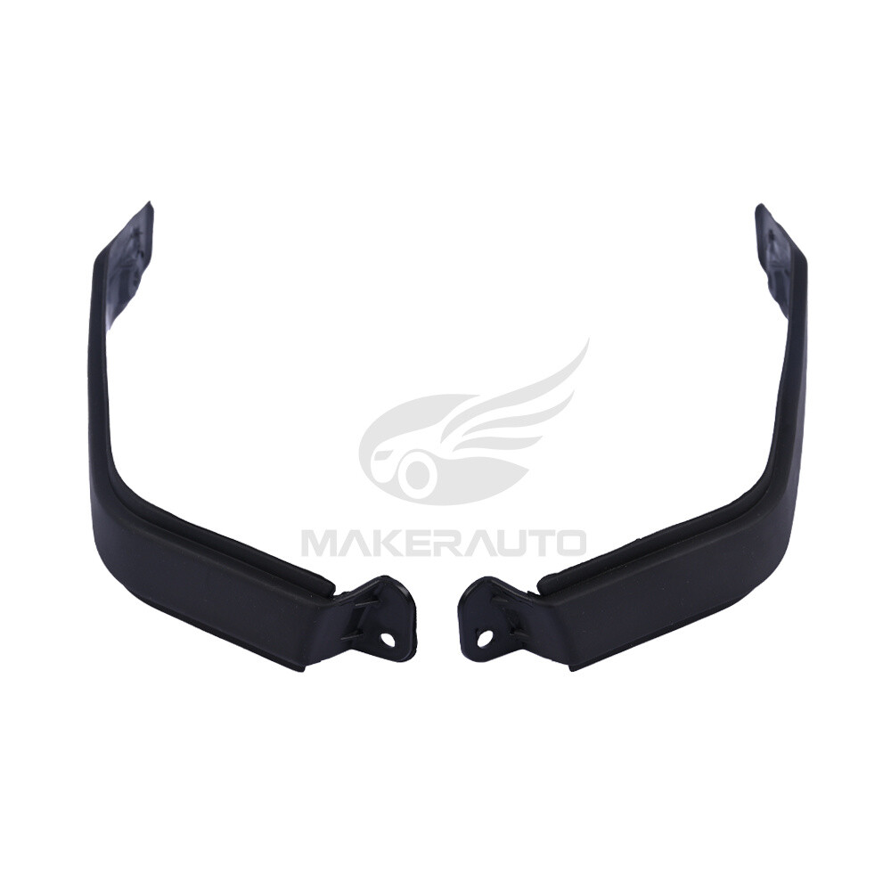For Ford F150 2009-2014 Exterior Cab Corner Roof Moldings Left+Right Pair New