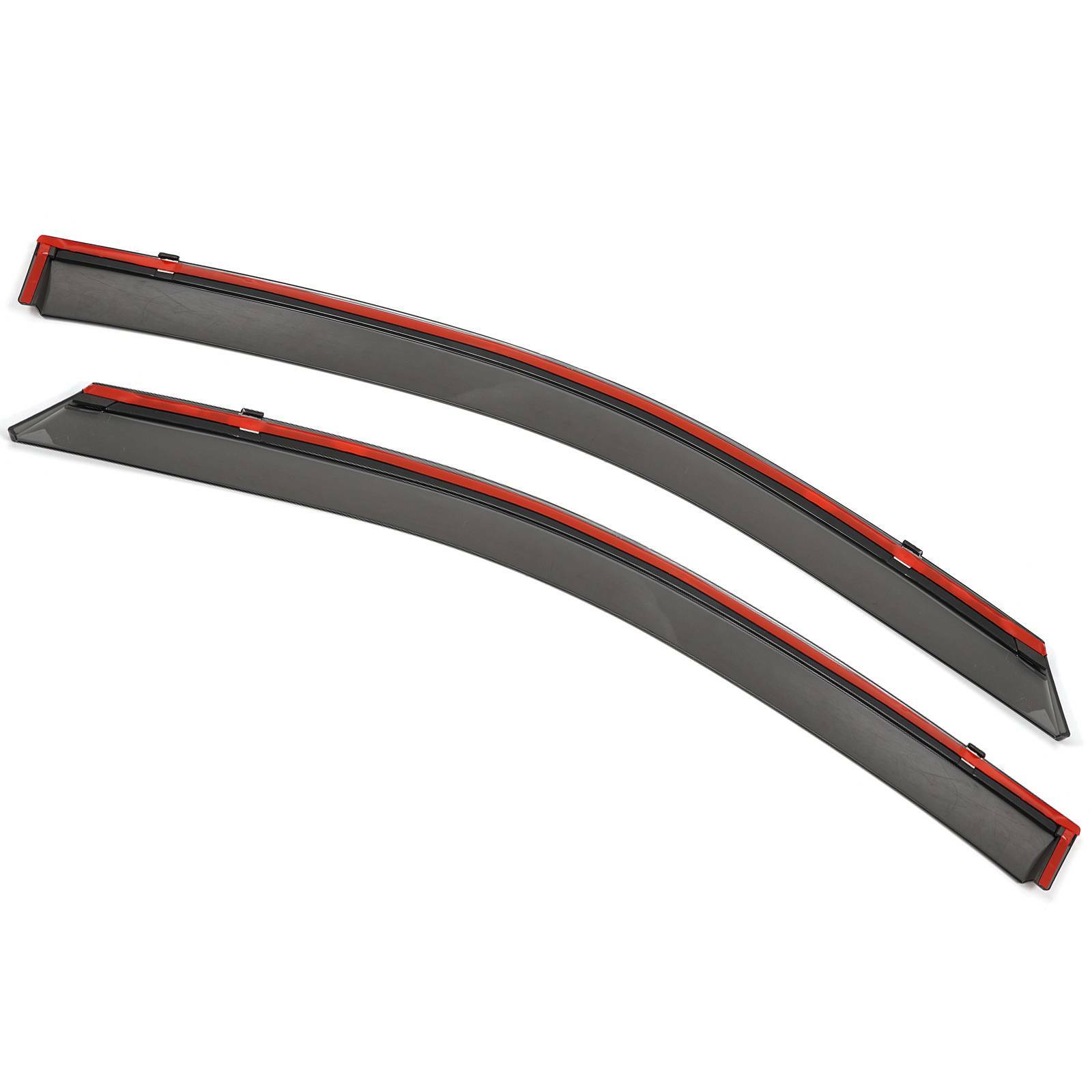 For 2016-2021 Honda Civic Sedan JDM 3D Style Tinted Window Visor Rain Guard