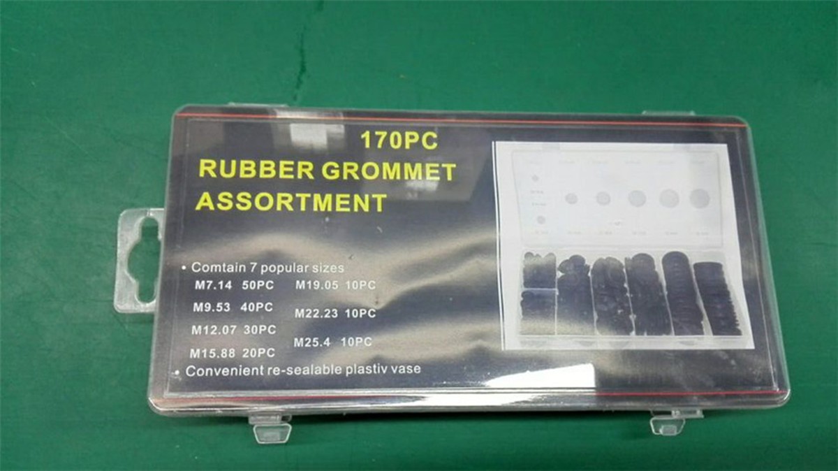 7 Sizes Grommet Firewall Hole Plug Set Wire Gasket Kits Boxed Car Accessories