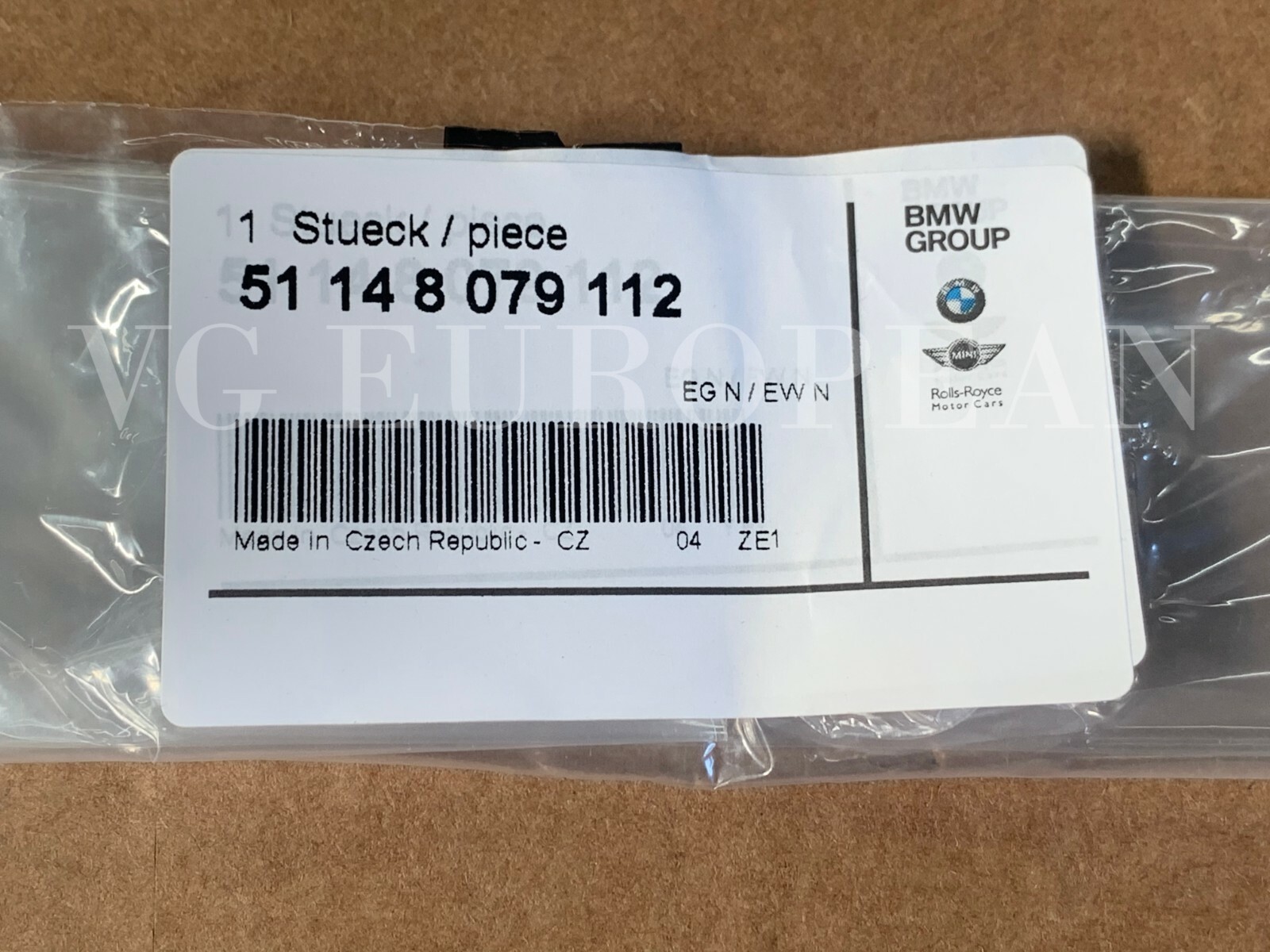 BMW Genuine G14 G15 G16 8-Series Cerium Gray Trunk Emblem M850i Lettering Badge