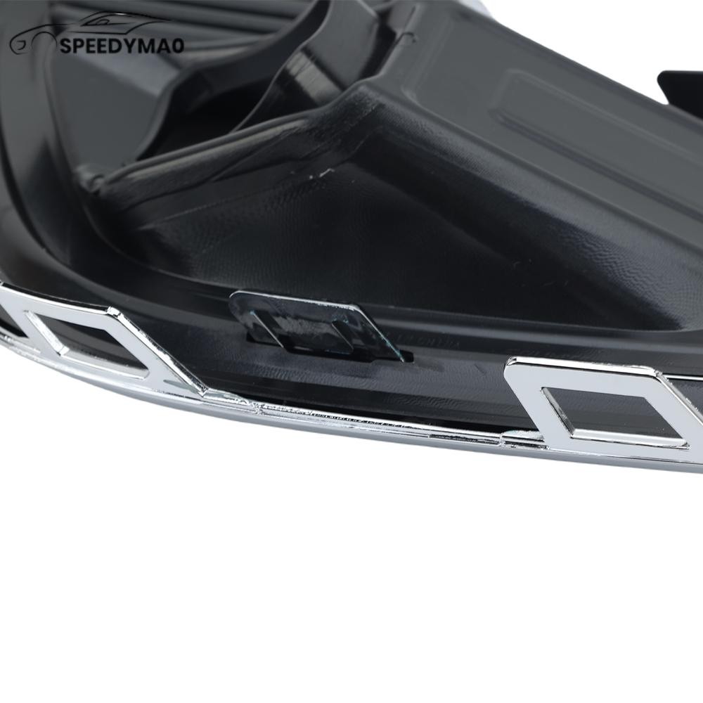 For GMC Acadia 2020-2023 Left Front Fog Light W/ Chrome Trim Cover Bezel Frame