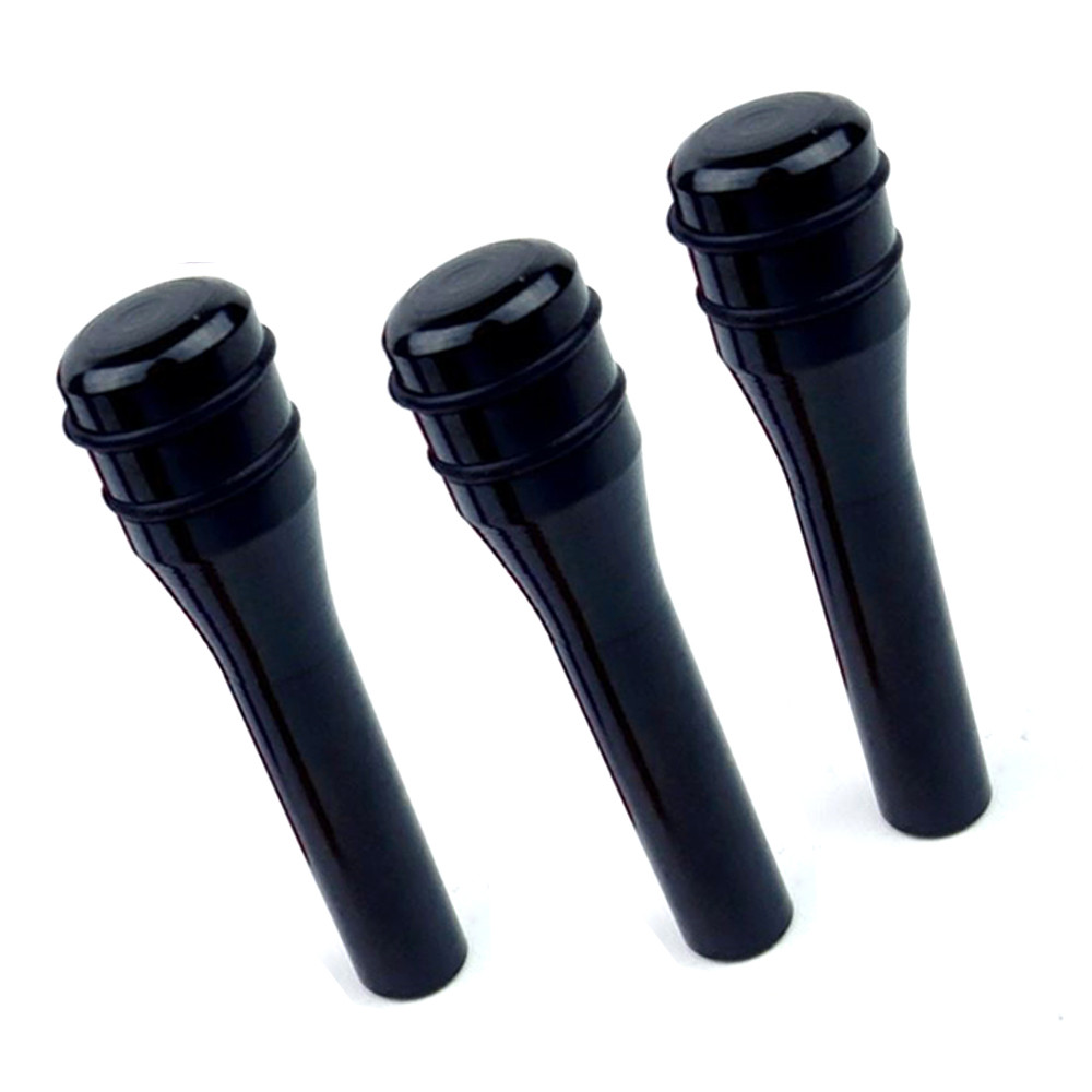 2pcs Black Aluminum Alloy Universal Car Truck Interior Door Lock Knob Pull Pin