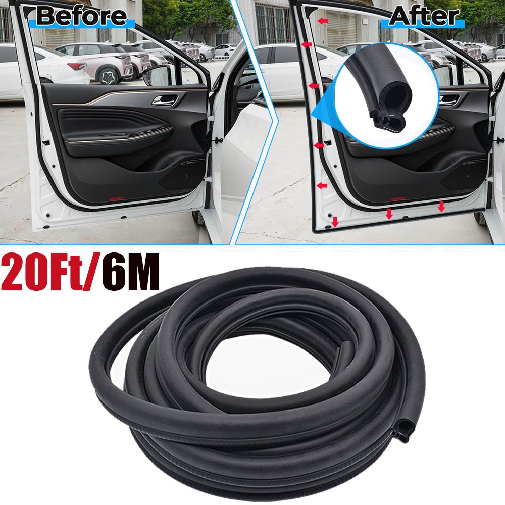 Fit Peterbilt 379/389/579 20ft Rubber Seal Weather Strip Door Edge Moulding Trim