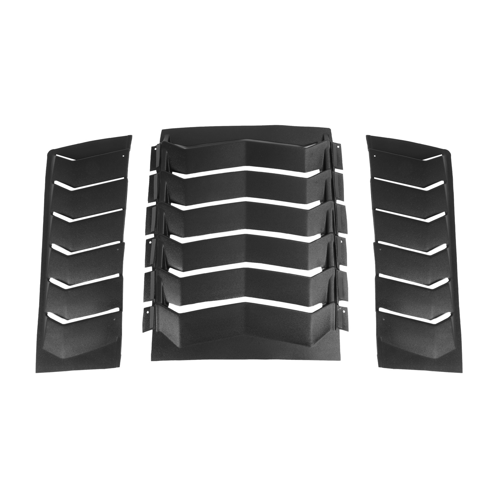 Rear+Side Window Louvers For Ford Mustang GT 2005-2014 Windshield Cover