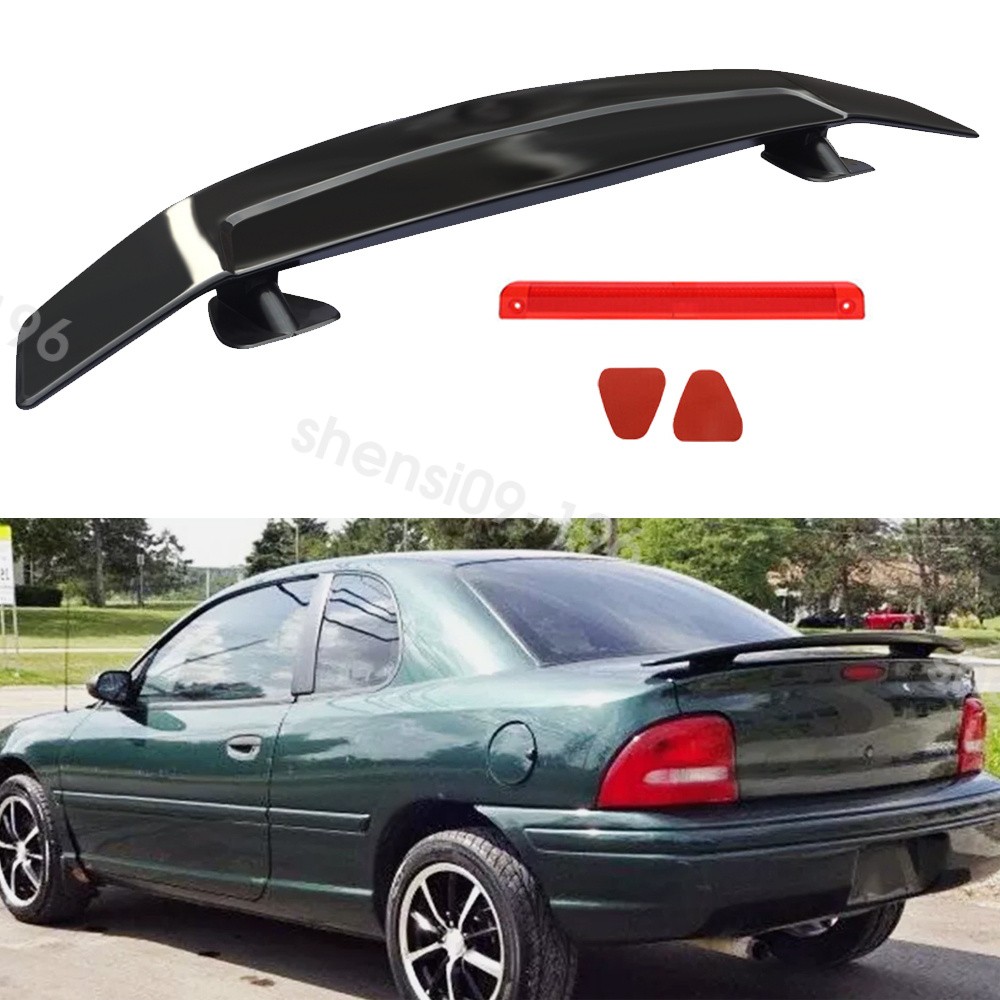 For Dodge Neon R/T Sedan Matte Black 46″ GT-Style Rear Trunk Spoiler Wing Lip