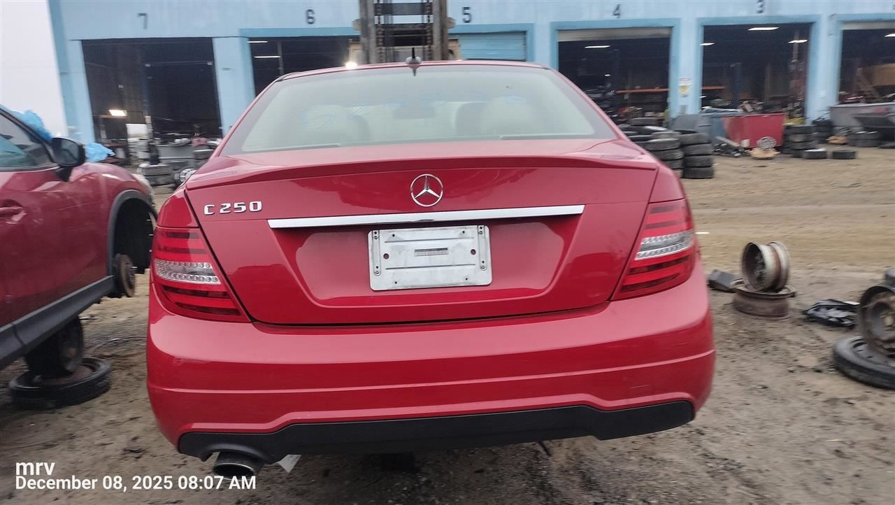 LEFT REAR DOOR MOULDING OEM 2010 MERCEDES-BENZ C250 204 730 01 80