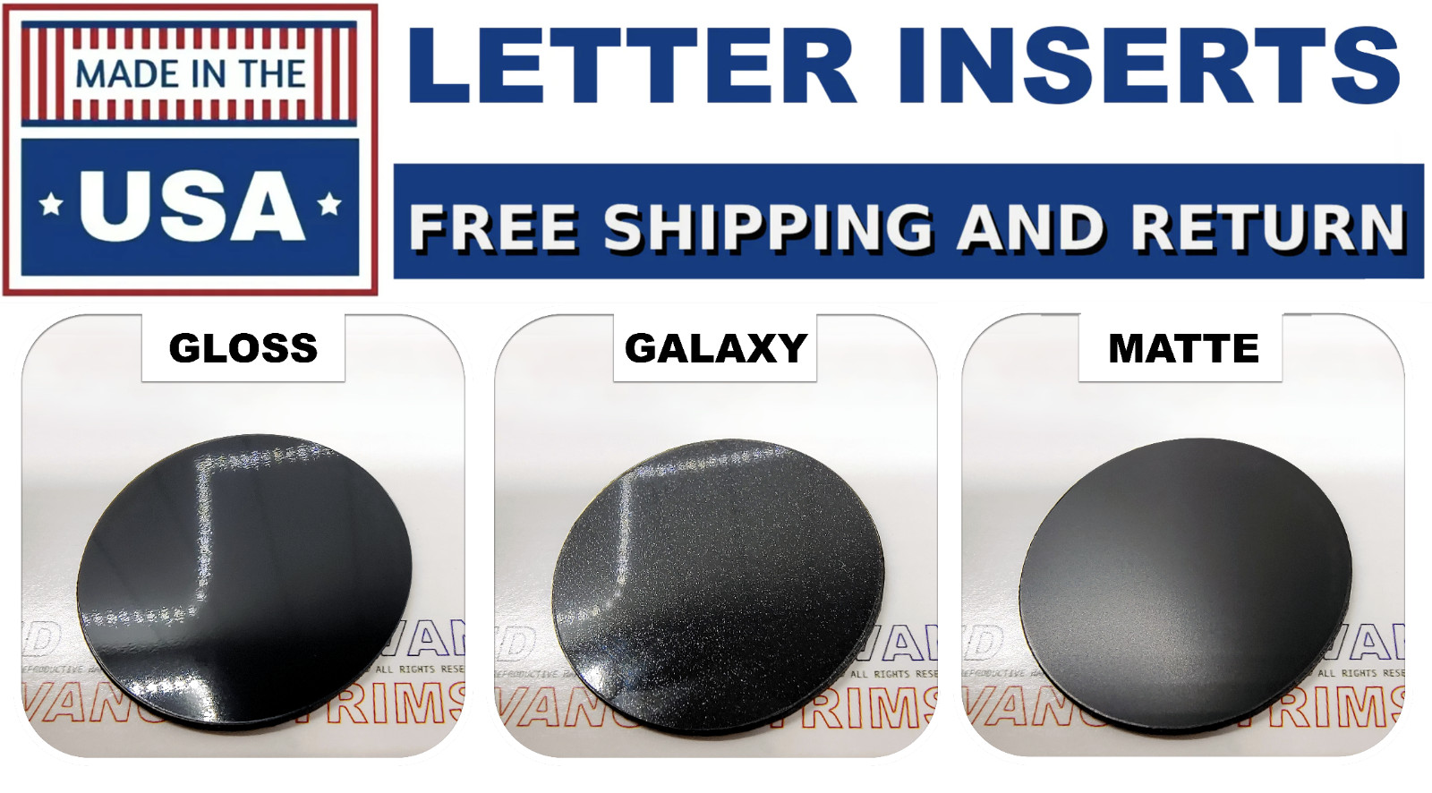 RED FRONT+REAR LETTERS INSERTS FOR CAMARO 1992-2002 NOT DECALS