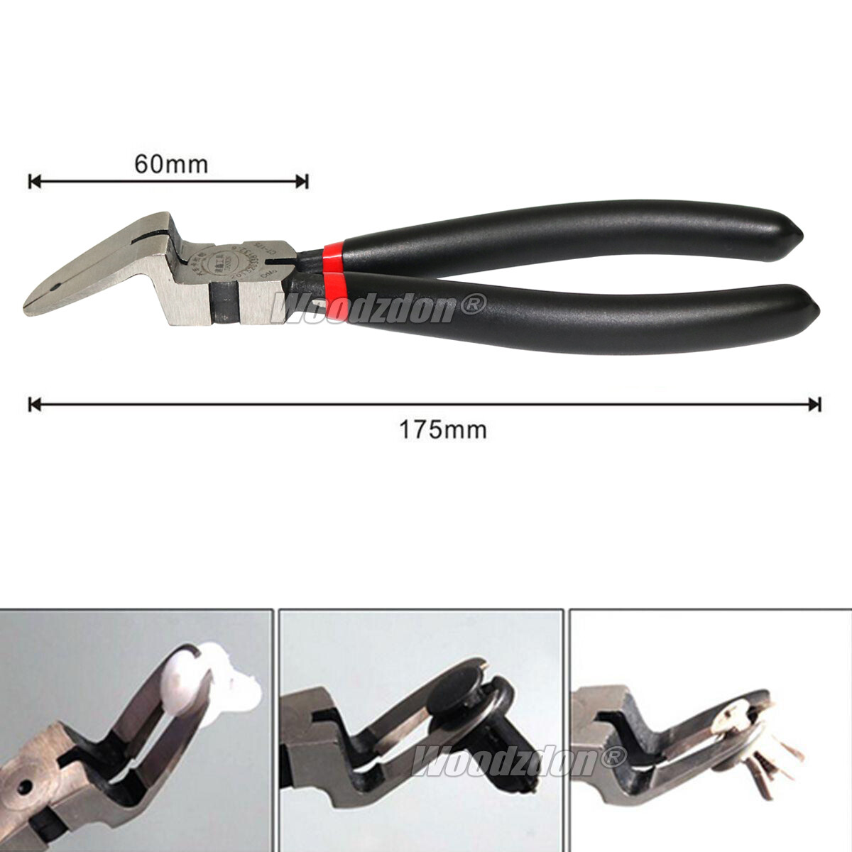 Car Push Pin Retainer Fastener Rivet Trim Clip Cutter Puller Pliers Removal Tool