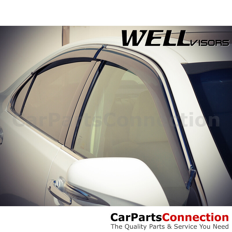 WellVisors Window Visors 07-12 Lexus ES350 Sun Visors Deflectors