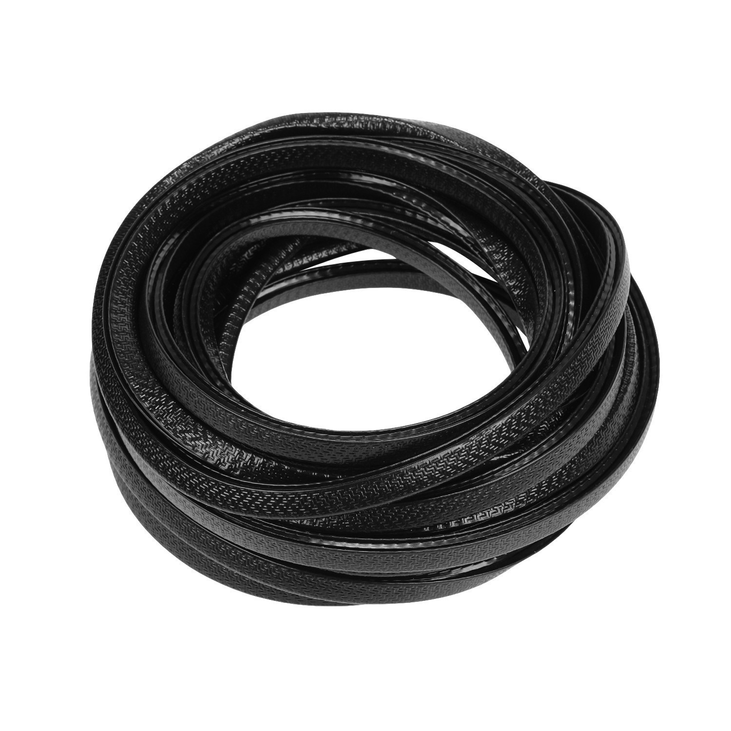 No Glue Car Door Edge Guards 20ft U-Shape Rubber Trim Seal Protector Universal