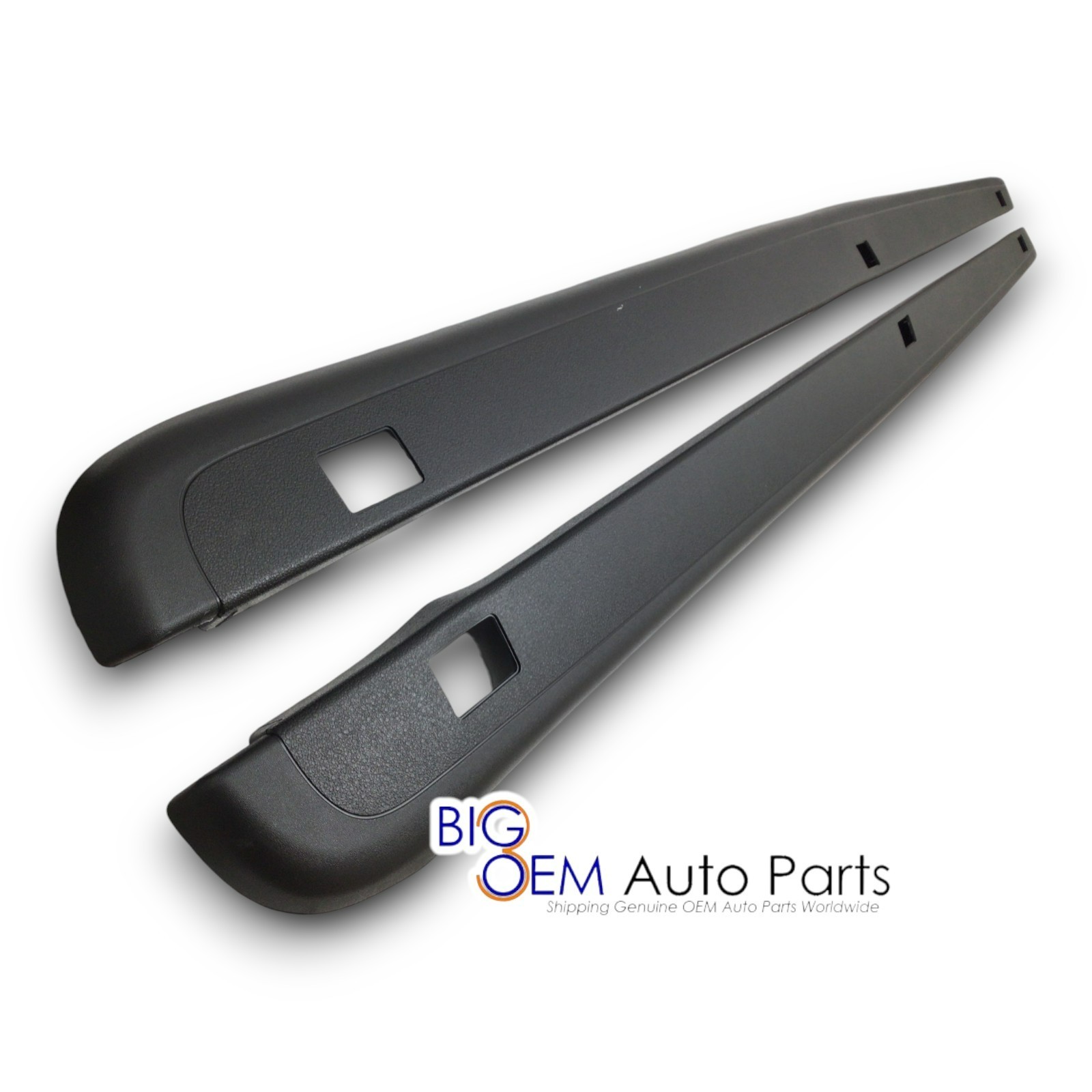 OEM new 2001-2007 Silverado Sierra 3500 Dually 8′ Long Bed Rail Cap Molding Kit