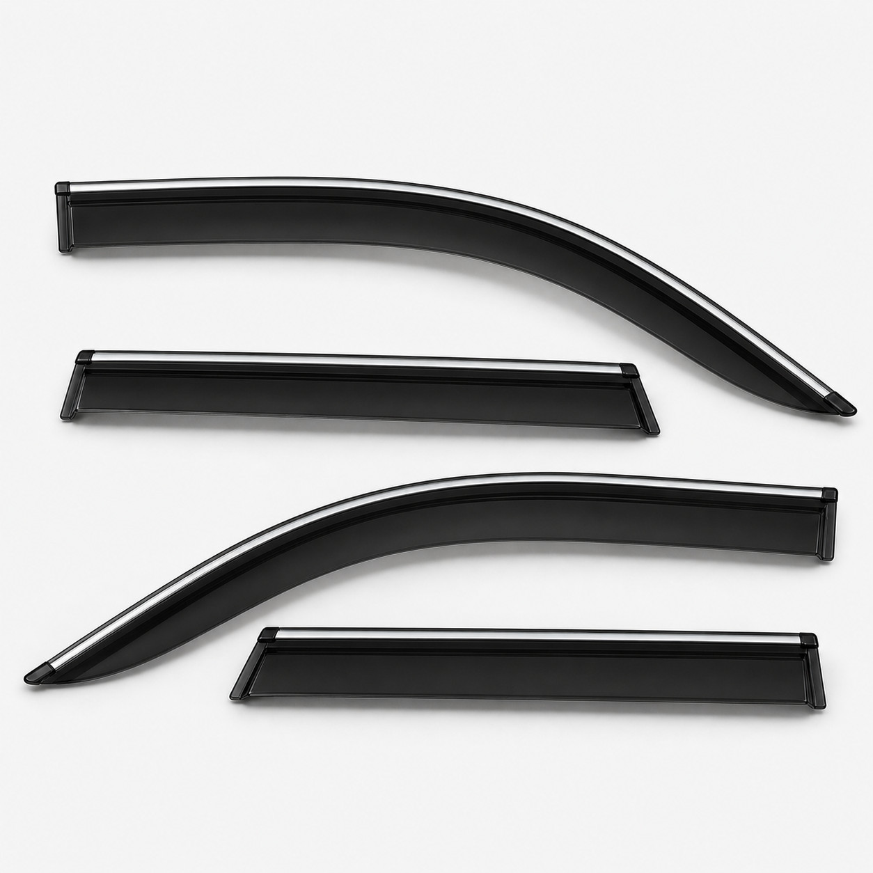 Hyundai Grand i10 Door Visor Rain Guard Wind Deflector Set of 4 Pieces