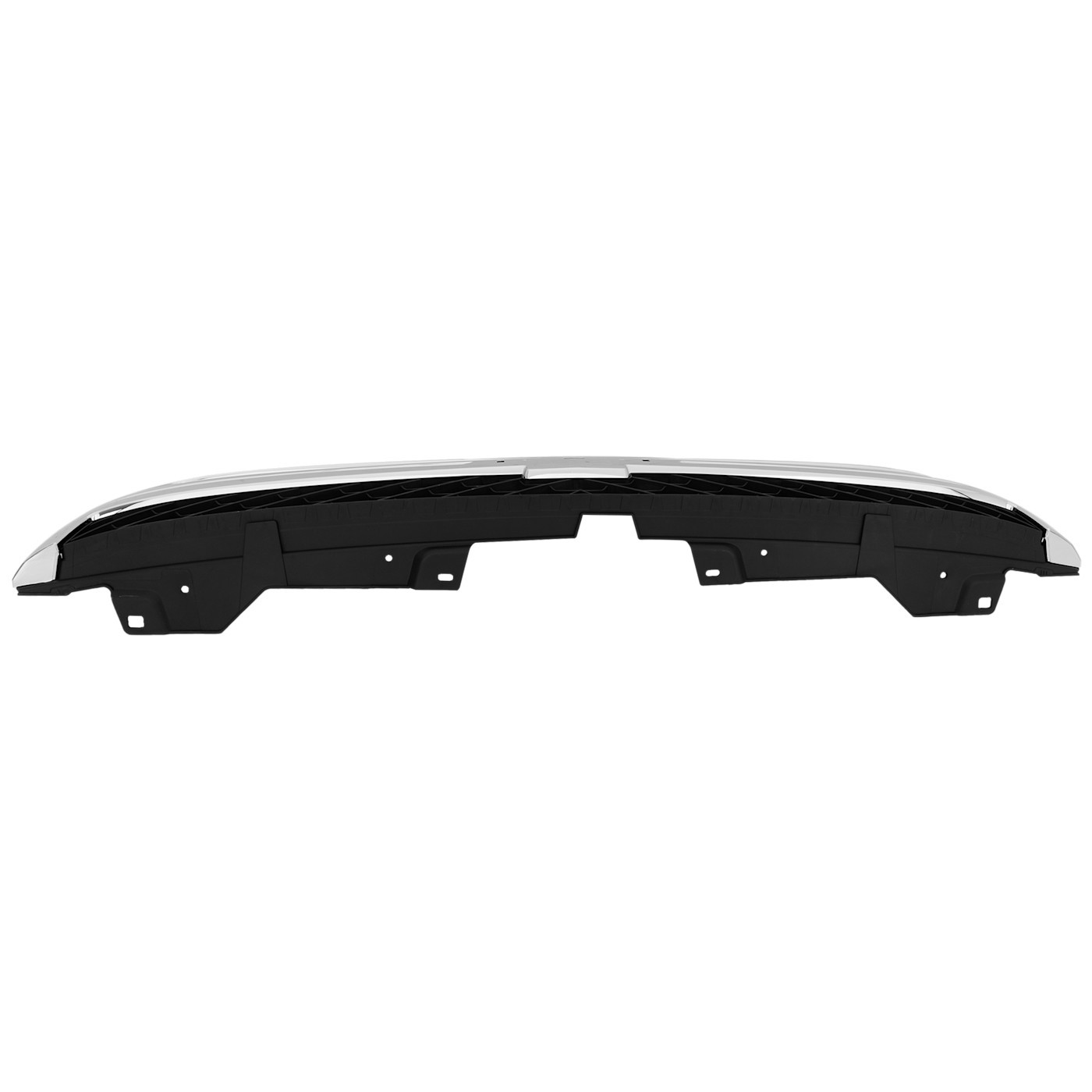 Grille Assembly For 2011-14 Silverado 2500 HD Silverado 3500 HD Black and Chrome