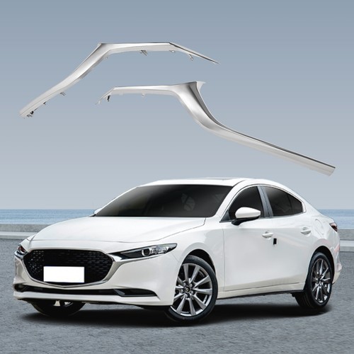 Left and Right Front Bumper Molding Trim for 2020-2023 Mazda CX-30