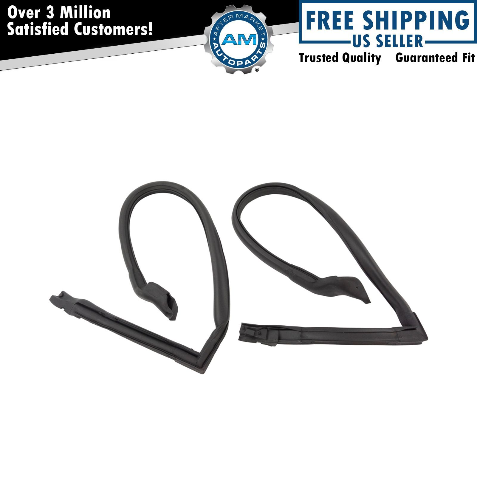 Weatherstrip Roofrail Seals for 97-04 Chevy Corvette Hardtop