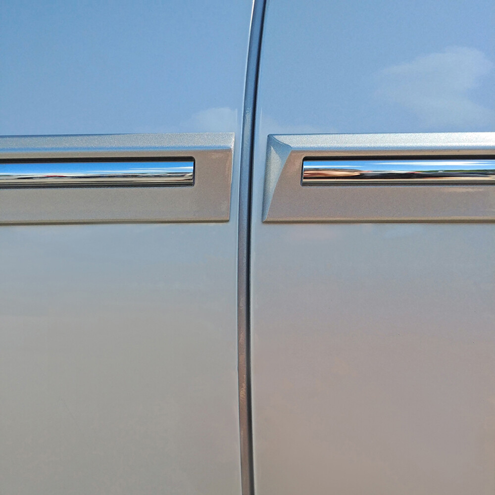 For: Toyota Corolla 2020-2025 Painted Side Moldings w/Chrome Inserts #CF7-COR20