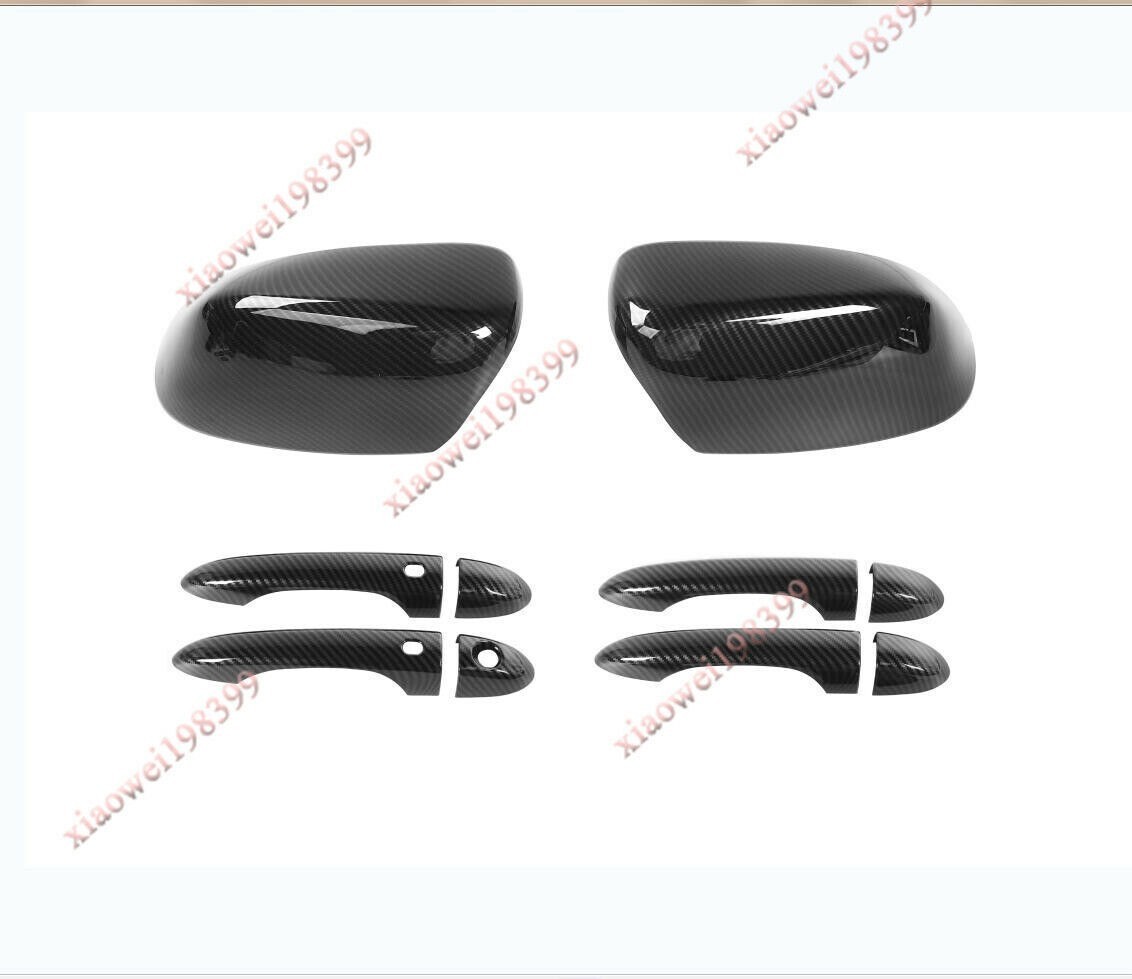 Sideview Mirror Cover & Outer door handle Cover Trim For Jeep Cherokee 2014-2025