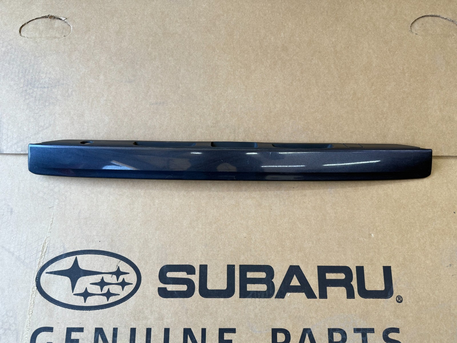 2010 – 2014 Subaru Legacy Sedan Trunk Molding Camera Plate Garnish Panel