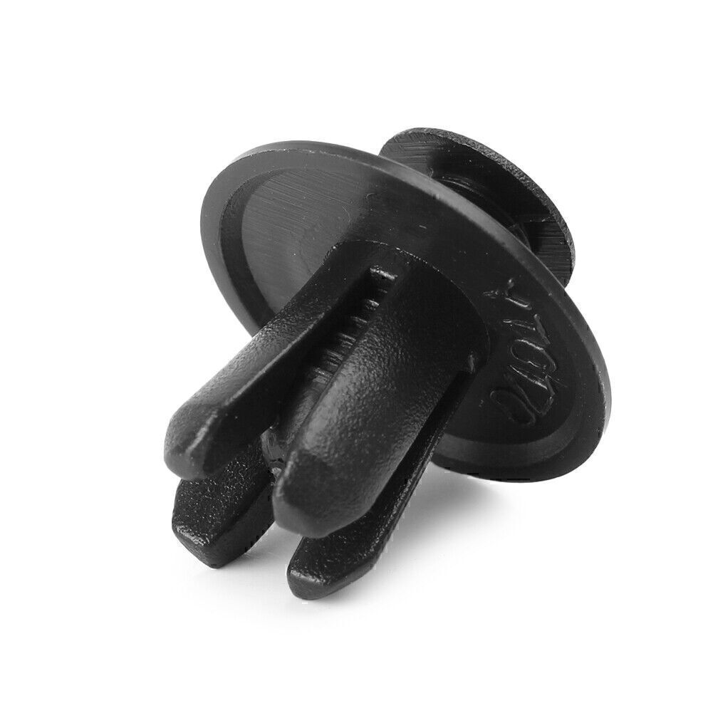 120pcs Car Auto 8mm Hole Dia Plastic Rivet Fastener Fender Bumper Push Pin Clips