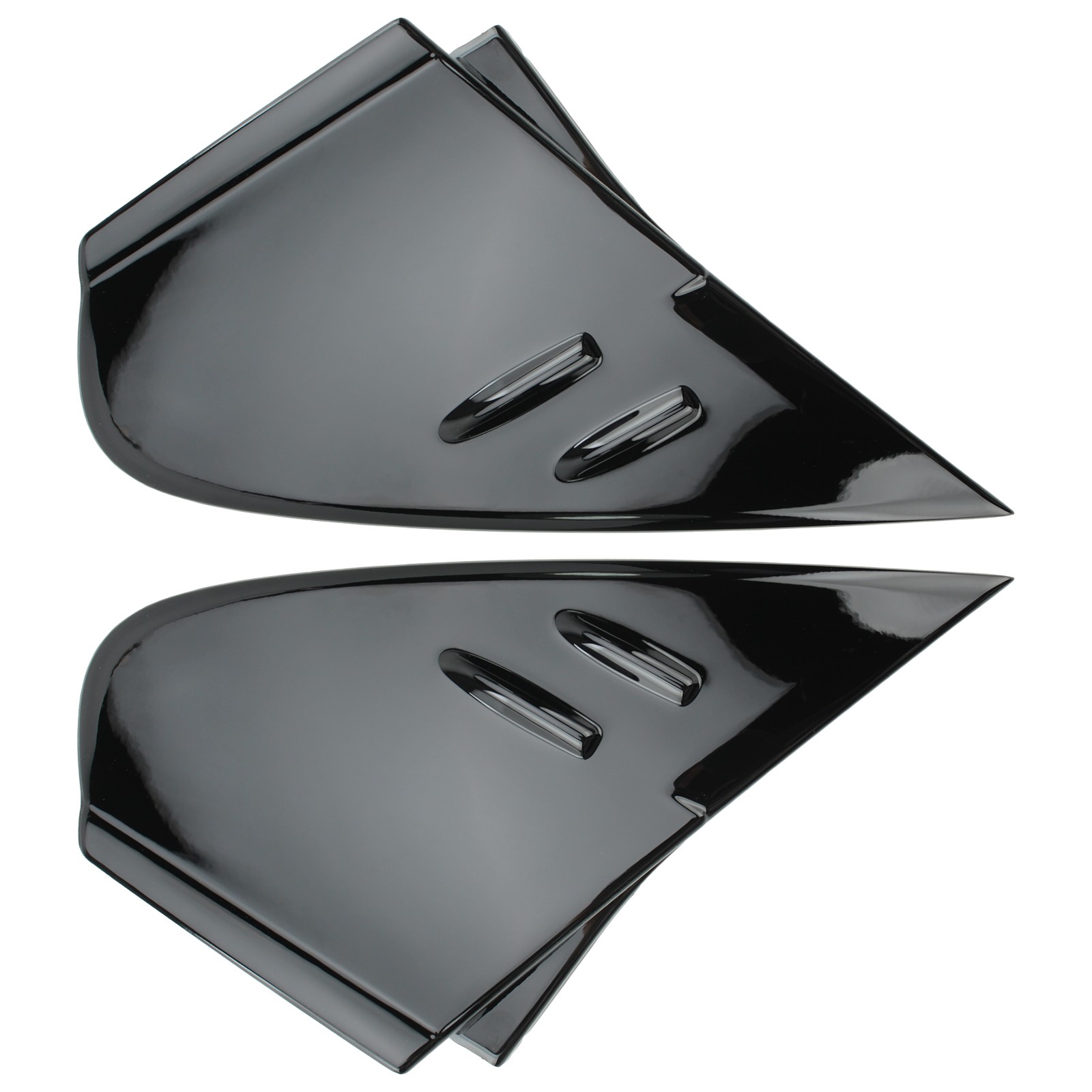 Passenger + Driver Front Pillar Trim Covers for 2016 2017 2018 2019 2020 Prius