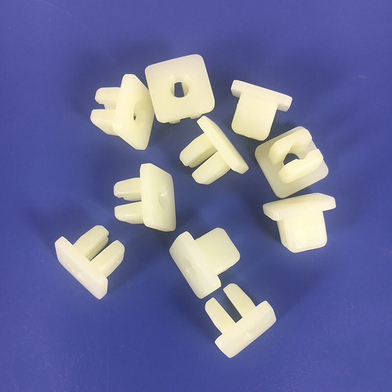 Set Of 10 Clips Nylon Nuts #10 Trim Grommet Screw for Toyota Honda Mazda Nissan