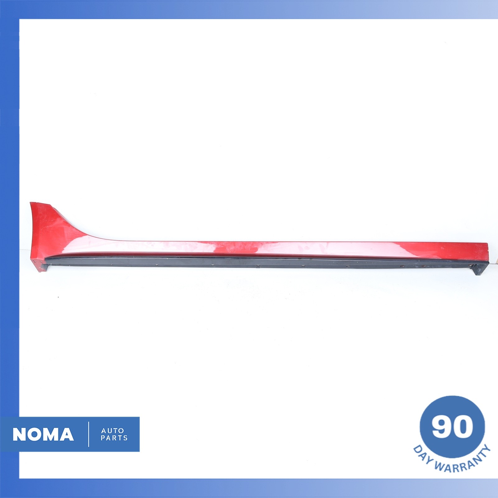 17-20 Jaguar X760 XE Sport Right Side Skirt Rocker Molding Panel Red OEM