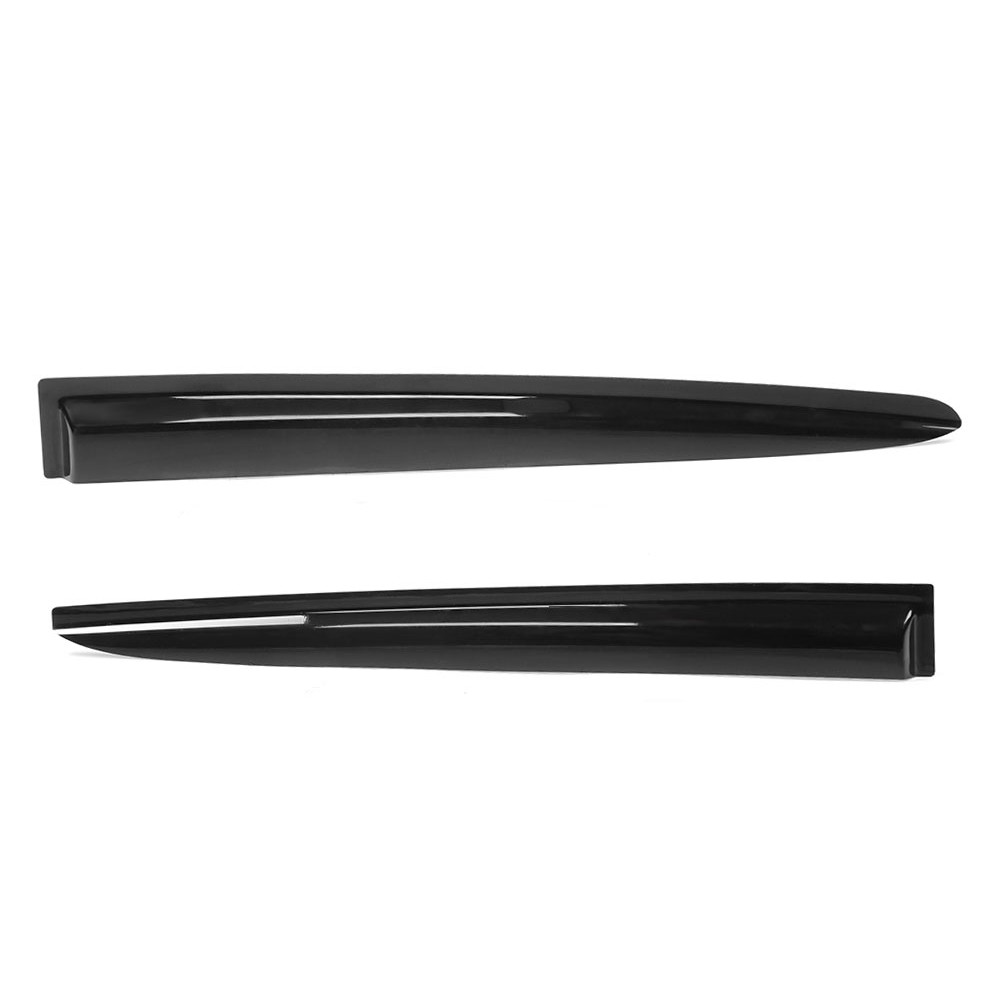 For 11-18 Hyundai Veloster Slim Style Window Visors Rain Shade Guard w/ emblem